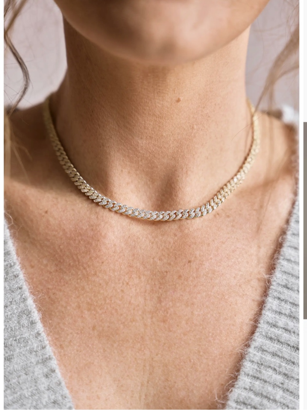 Electric Picks x Danielle Eilers New Chapter  Diamond Chain Necklace